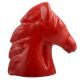 Red Horse Metal Knobs 